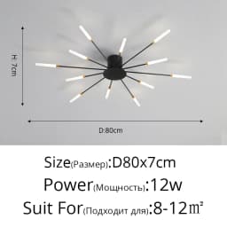 QIYIMEI Modern Ceiling Lights LED Luster Indoor Lighting For Bedroom Hall Living Kids Room Acrylic Lamps Fixture Frame 175-260V