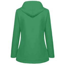 Women Solid Rain Jacket Outdoor Plus Size Waterproof Hooded Raincoat Windproof New Warm Jacket Windproof Outdoor Chaqueta