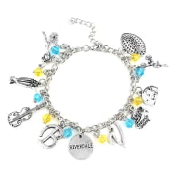 TV show Friends Charms Bracelet Central Perk Coffee Time Pendant Bangles Bracelets for Women Men Jewelry Gift