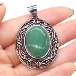 Natural Gem Stone Hollow Alloy Oval Pendant Amethysts Tiger Eye Charms for Jewelry Making DIY Necklace Accessories Gift 33x45mm