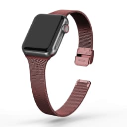 Slim Strap For Apple Watch Band 44mm 40mm 45mm 41mm 38mm 42mm Watchband Meatl Bracelet For iWatch Series 12 11 3 4 5 6 se 7 Band