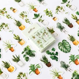 46pcs/box Kawaii Little Forest Post Office Mini Paper Sticker Decoration Diy Ablum Diary Scrapbooking Label Sticker Stationery