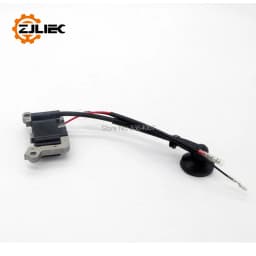 1E48F ignition coil fit for 63cc brush cutter grass trimmer 48 engine 48F grass cutter mower ignition coil
