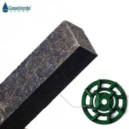 12pcs/set Grit 50 Diamond Segments for Surface Grinding and Polishing Machine Rough Grinding Granite Slabs