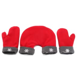 3pcs/set Couple Gloves Polar Fleece Lovers Winter Thicken Warm Glove 3 Color Sweethearts Christmas Gift Romantic Couples Mittens