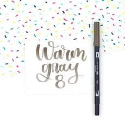 1pc TOMBOW AB-T Japan 96 Colors Art Brush Pen Double Heads Marker Profession Water Marker Pen Painting Kawaii Stationery
