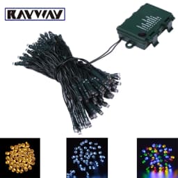 10M LED Fairy String Light Outdoor Battery Powered 8Mode 4.5V Xmas LED battery garland String Light for Christmas