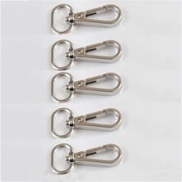 5Pcs 4 Sizes Metal Swivel Trigger Lobster Clasps For Bag Hook Key Chain DIY Zinc Alloy Gold Silver Belt Buckle Bag Accessories