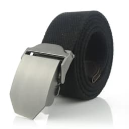 Men&women Canvas Belt Solid Alloy Buckle Luxury Jeans Belts For Men Vintage Tactical Belt Military Nylon Strap Male