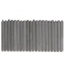 12/16/20Pcs Jewelry Anvil Chisel Kit for DIY Goldsmith Jewelry Pattern Making Hand Carving Processing Tool Equipment for Jeweler