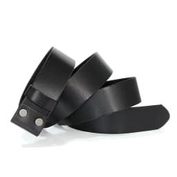 3.3cm and 3.8cm width Vintage No Buckle belt suit Smooth buckle belts men luxury Cowskin Soild Genuine leather without buckle