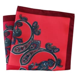 Tailor Smith New 30x30cm Pocket Square Paisley Pocket Square Fashion Men Handkerchief Floral Strip Handkerchief Pocket Men
