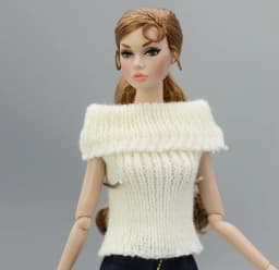 For Outfit Pullip Doll Accessories Princess Casual Suit Top Coat For 30 Cm Doll Clothes Sweater White Black Yellow 1/6