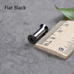 2sets M4 Knives screw Rivet For DIY tools material Knife handle plate Fastening Plum style Furniture processing screw