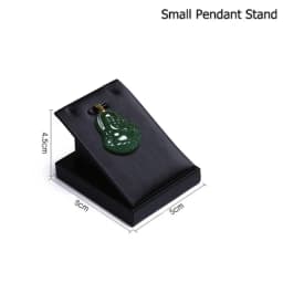 Jewelry Retail Store Black PU Ring Earring Stand Holder Bust Bangle Organzier Set Jewelry Pendant Necklace Chain Chokers Display