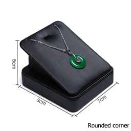 Jewelry Retail Store Black PU Ring Earring Stand Holder Bust Bangle Organzier Set Jewelry Pendant Necklace Chain Chokers Display