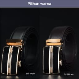 COWATHER 2021 Automatic Buckle black brown cow Genuine Leather men Belts strap for male Fashion Brand cinto masculino CZ047