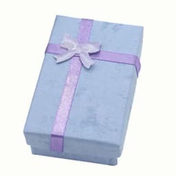 32pcs 5x8cm Jewelry Box with Sponge Black Necklace Ring Studs Earrings Paper Jewellery Boxes Birthday Gift Packaging Display