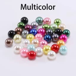 50-400Pcs 3-14mm No Hole Round Plastic Acrylic ABS Lmitation Pearl Beads Charm Loose Beads Counter Jewelry Findings Making