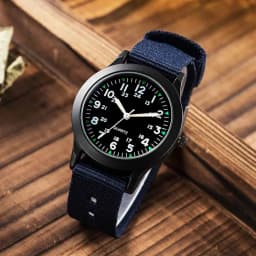 New Arrival Cute Nylon Strap Watch Birthday Christmas Gift Girls Boys Wristwatch Children's Day Gift Kids Gifts