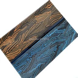 2Pcs G10 Knife handle Material Diy Tool Handle Composite Material Damascus Pattern G-10 Tool Holder Patch Material 130x45x8mm
