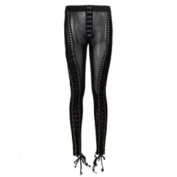 Cardi B Outfit Lace Up Blazer Backless 2 Piece Pants Set Tassel Eyelet Embellished Buckle V Neck Outwear Sexy Mesh Pants