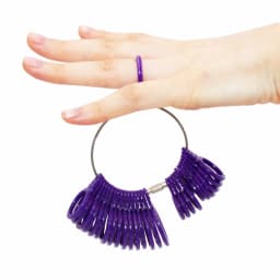 PHYHOO US/UK/EU Ring Sizer Set Finger Gauge Measure Tool Jewelry Sizing Tools Rings Size 1-13 with Half Size 27 Pieces