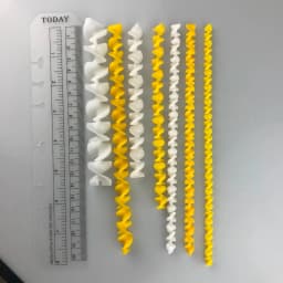 50PCS/Lot Spiral Static Mixer Section Solvents Adhesives Inline Pipe Mixer Elements