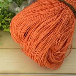 600 Meter 500g Natural Raffia Straw Yarn For Hand Knit Crochet Yarn Summer Hat Handbag Baskets Knitting Material DIY Craft