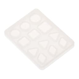 Epoxy Resin Silicone Mold DIY Geometric Triangle Mirror Craft Jewelry Making Decorative Cake