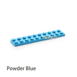 20pcs DIY Building Blocks Thin Figures Bricks 2x10 Dots Educational Creative Size Compatible With 3832 Plastic Toys for Children