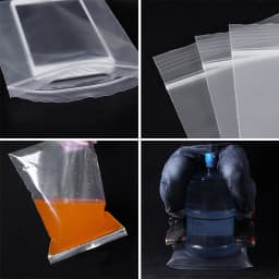 100pcs 11 Sizes Zip Lock Baggies Plastic Packaging Bags 8C for Jewelry Small Plastic Zipper Bag Ziplock Packing Storage Opp