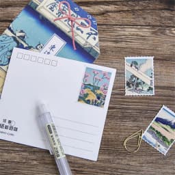 45 Pcs Ukiyo-E Period Japanese Creative Decorative Stationery Stickers for Scrapbooking DIY Diary Album Stick Labels