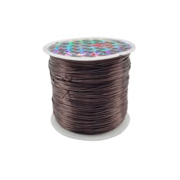 50M/Roll 0.8-1mm Color Flexible Elastic Crystal Line Rope Cord For Jewelry Making Beading Bracelet Wire Fishing Thread Rope
