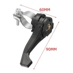 Universal Lawnmover Throttle Lever For 23mm - 27mm Lawn Mower Handlebar Garden Tool Part Black