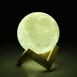 Original Rechargeable 3D Lights Print Moon Lamp Touch Switch Moon Light Bedroom Desk Lamp Led Night Light 3d Lamp Creative Gift