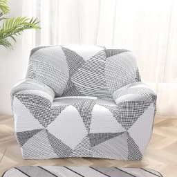 string printed sofa chair slipcovers armchair decoration elastic spandex for living room sofa cover stretch floral printed