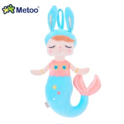 Newest 48CM Plush Metoo Doll Soft Stuffed Unicorn Keppel Children Girl Doll Kids Toy Fox Kitty Cute Ornaments Toys for Girls