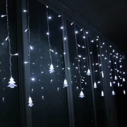 Window Curtain String Lights 4M Fairy Light Outdoor for Room Decor Christmas Bedroom Party Wedding Home Garden Wall Decorations