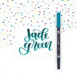 1pc TOMBOW AB-T Japan 96 Colors Art Brush Pen Double Heads Marker Profession Water Marker Pen Painting Kawaii Stationery