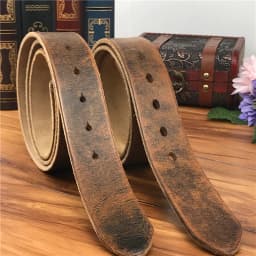 TOP Quality Leather Belts Without Buckles Men Belt Ceinture Homme Mens Leather Belts Without Buckles 105-125CM SP05