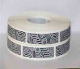 All Size Zebra SCRATCH OFF STICKER LABEL 1000pcs Pattern Tape In Rolls