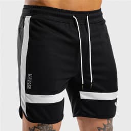 GITF Men Shorts Sport Training Shorts Men Running Shorts Mans Gym Fitness Joggers Sweatpants Jumper's Basketball Shorts Black