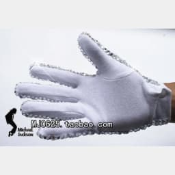 Michael Jackson Costumes Glove Single Side 1000pcs Rhinestone Billie Jean for Impersonator Halloween