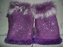 Female Rabbit Hair Wrist Gloves Fingerless Computer Typing Mittens Winter Women Suede Leather Warm Thick Cashmere Gloves G58