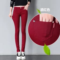 Spring Women's Oversize 34 White Pencil Pants Casual Cotton Leggings Trousers Office Slim Pantalones Elegant Stretch Sweatpant