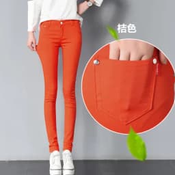 Spring Women's Oversize 34 White Pencil Pants Casual Cotton Leggings Trousers Office Slim Pantalones Elegant Stretch Sweatpant
