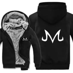 Anime hoodies Cartoon Jacket Thicken Hoody Zipper Ball Sweatshirt