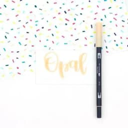 1pc TOMBOW AB-T Japan 96 Colors Art Brush Pen Double Heads Marker Profession Water Marker Pen Painting Kawaii Stationery