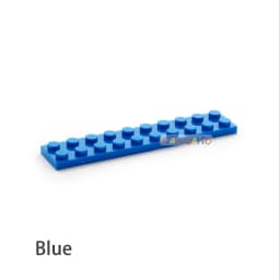 20pcs DIY Building Blocks Thin Figures Bricks 2x10 Dots Educational Creative Size Compatible With 3832 Plastic Toys for Children